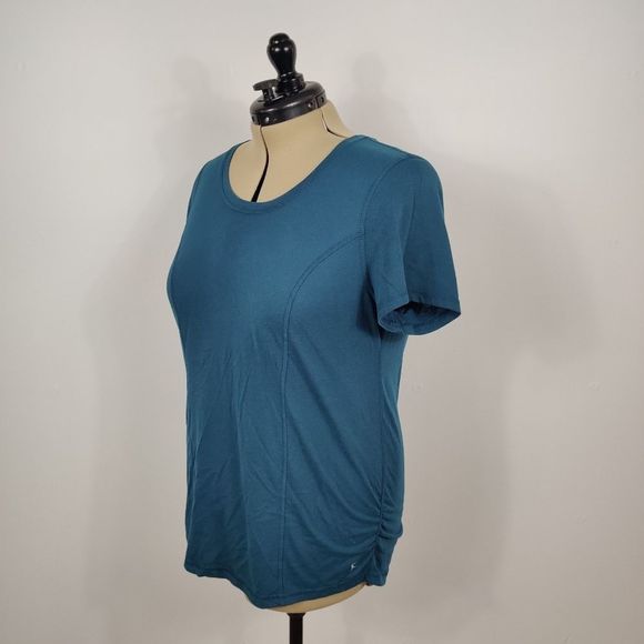 Danskin Now Tops - Danskin now loose 1x turquoise blue t-shirt scoop